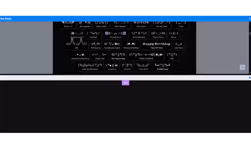 Text Emojis Extension  from Chrome web store to be run with OffiDocs Chromium online