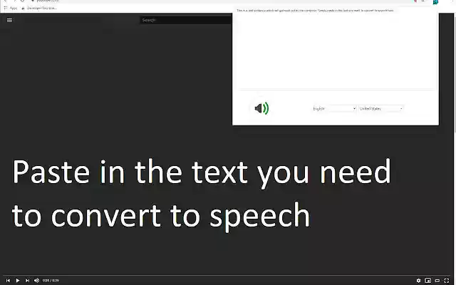 Text to Speech for Google Chrome™ from Chrome web store to be run with OffiDocs Chromium online Text to Speech for Google Chrome™ from Chrome web store to be run with OffiDocs Chromium online