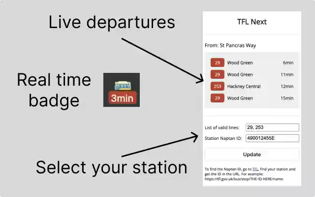 TFL Next One from Chrome web store to be run with OffiDocs Chromium online TFL Next One from Chrome web store to be run with OffiDocs Chromium online