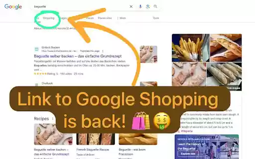 Thanks, EU! (Google Maps and Shopping links)  from Chrome web store to be run with OffiDocs Chromium online