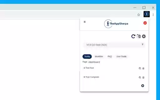 TheAppSherpa  from Chrome web store to be run with OffiDocs Chromium online