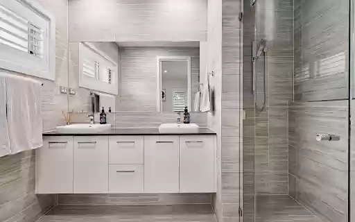 The bathroom is bright and airy from Chrome web store to be run with OffiDocs Chromium online The bathroom is bright and airy from Chrome web store to be run with OffiDocs Chromium online