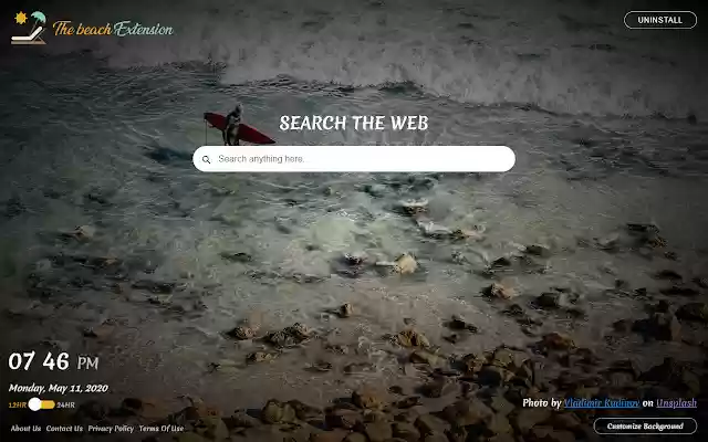 The Beaches Extension  from Chrome web store to be run with OffiDocs Chromium online