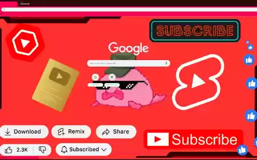 The Blob  from Chrome web store to be run with OffiDocs Chromium online
