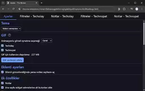 The Blocker  from Chrome web store to be run with OffiDocs Chromium online
