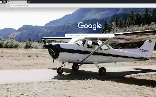 the BroThome private jet soaring over New York City  from Chrome web store to be run with OffiDocs Chromium online