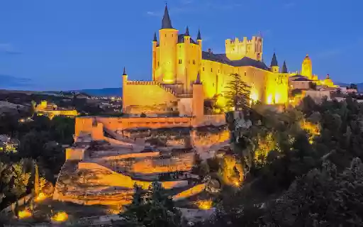 The castle glows  from Chrome web store to be run with OffiDocs Chromium online