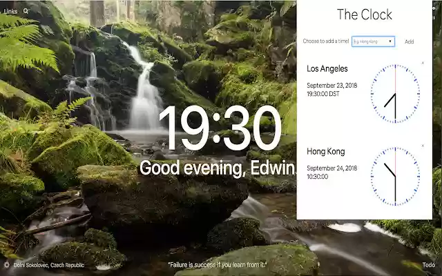 The Clock from Chrome web store to be run with OffiDocs Chromium online The Clock from Chrome web store to be run with OffiDocs Chromium online