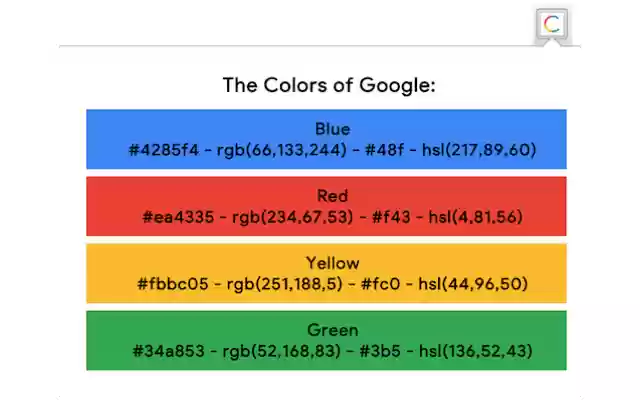 The Color Palette from Chrome web store to be run with OffiDocs Chromium online The Color Palette from Chrome web store to be run with OffiDocs Chromium online