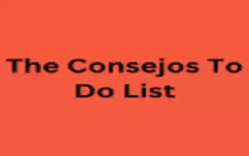 The Consejos To Do List  from Chrome web store to be run with OffiDocs Chromium online