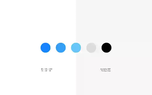 The Days Sidebar  from Chrome web store to be run with OffiDocs Chromium online