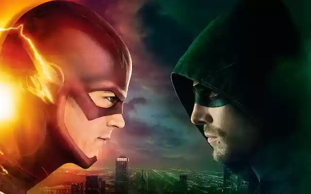 The Flash vs Arrow CW HD  from Chrome web store to be run with OffiDocs Chromium online