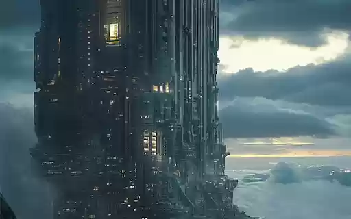 The Giant Tower By The Sea Interface On BFlix Movie  from Chrome web store to be run with OffiDocs Chromium online