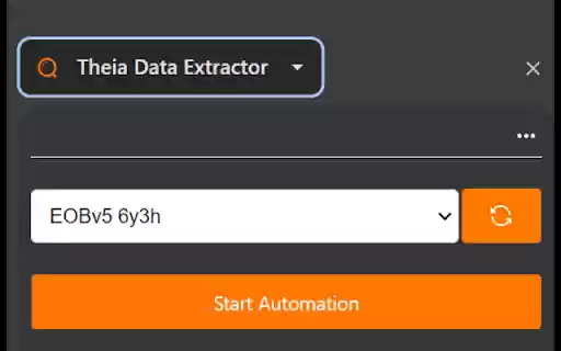 Theia Data Extractor  from Chrome web store to be run with OffiDocs Chromium online