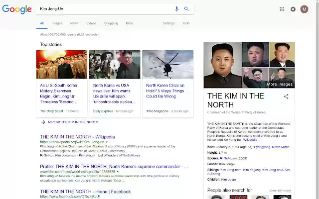The Kim in the North! from Chrome web store to be run with OffiDocs Chromium online The Kim in the North! from Chrome web store to be run with OffiDocs Chromium online