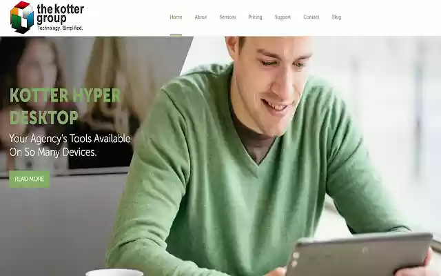 The Kotter Group  from Chrome web store to be run with OffiDocs Chromium online