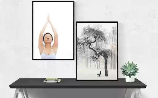 The long table is close to the wall  from Chrome web store to be run with OffiDocs Chromium online