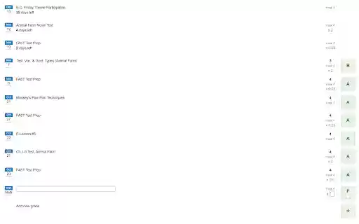 The MDCPS Grade Forecaster  from Chrome web store to be run with OffiDocs Chromium online