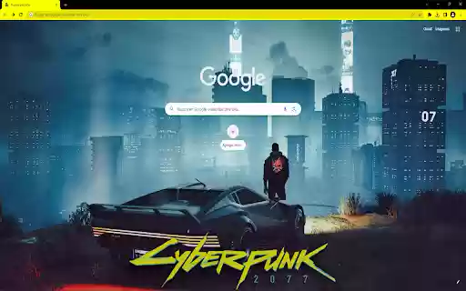 THEME CYBERPUNK 2077  from Chrome web store to be run with OffiDocs Chromium online