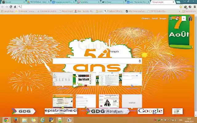 Theme gdgabidjan independance CI 1  from Chrome web store to be run with OffiDocs Chromium online