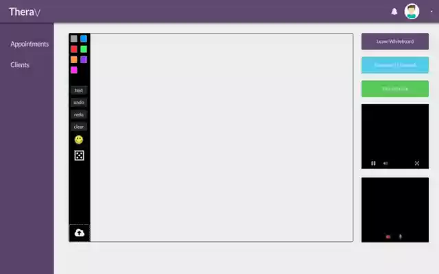Функция совместного использования экрана TheraV из интернет-магазина Chrome будет работать с онлайн-версией OffiDocs Chromium