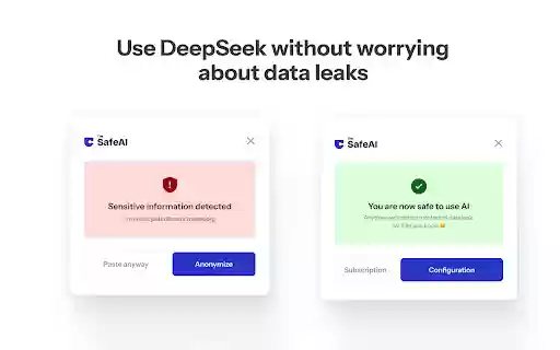 The Safe AI Business  from Chrome web store to be run with OffiDocs Chromium online