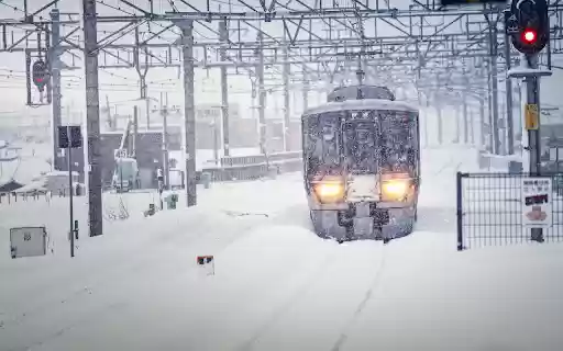 De trein verlaat het station vanuit de Chrome-webwinkel om te worden uitgevoerd met OffiDocs Chromium online