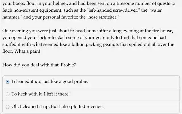 The Volunteer Firefighter from Chrome web store to be run with OffiDocs Chromium online The Volunteer Firefighter from Chrome web store to be run with OffiDocs Chromium online