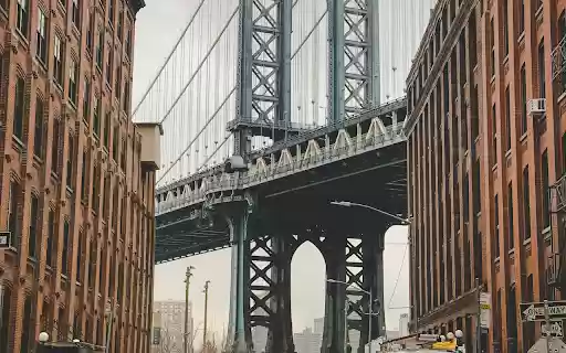 The Washington Bridge Viewed from Washington Street  from Chrome web store to be run with OffiDocs Chromium online