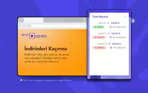 The WishKeeper  from Chrome web store to be run with OffiDocs Chromium online