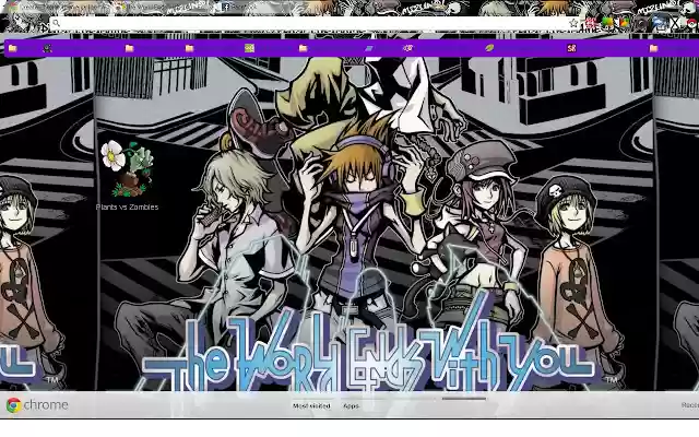 The World Ends With You  from Chrome web store to be run with OffiDocs Chromium online