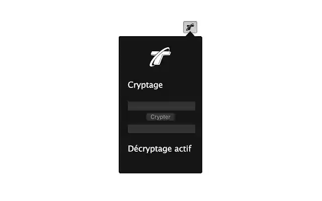 ThiWeb Crypt Decrypt  from Chrome web store to be run with OffiDocs Chromium online