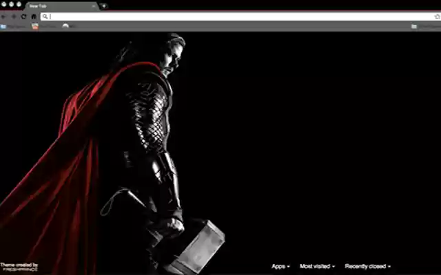Thor Theme  from Chrome web store to be run with OffiDocs Chromium online