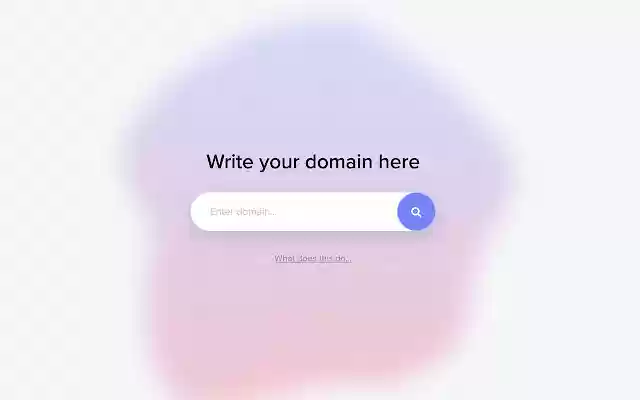 Thrive Domain Scanner  from Chrome web store to be run with OffiDocs Chromium online