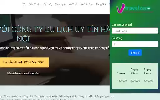 Thuê Xe 16 chỗ hà nội travelcar from Chrome web store to be run with OffiDocs Chromium online Thuê Xe 16 chỗ hà nội travelcar from Chrome web store to be run with OffiDocs Chromium online