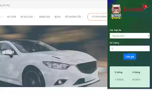 Thuê Xe 16 chỗ hà nội Đặt Xe Việt from Chrome web store to be run with OffiDocs Chromium online Thuê Xe 16 chỗ hà nội Đặt Xe Việt from Chrome web store to be run with OffiDocs Chromium online