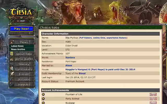 Tibia.com enhancer from Chrome web store to be run with OffiDocs Chromium online Tibia.com enhancer from Chrome web store to be run with OffiDocs Chromium online