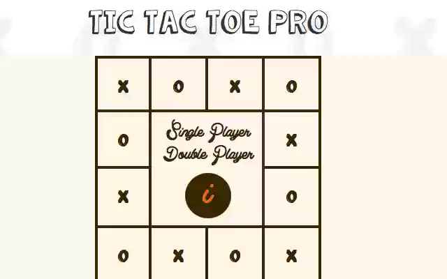 Tic Tac Toe Pro  from Chrome web store to be run with OffiDocs Chromium online