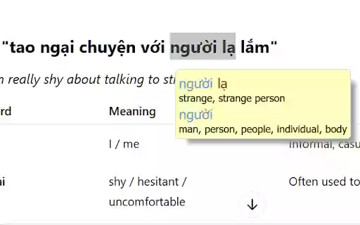 TiengViet: Vietnamese English Dictionary from Chrome web store to be run with OffiDocs Chromium online TiengViet: Vietnamese English Dictionary from Chrome web store to be run with OffiDocs Chromium online