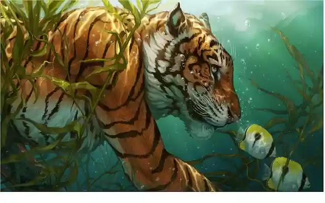 Tiger and Fish 3  from Chrome web store to be run with OffiDocs Chromium online