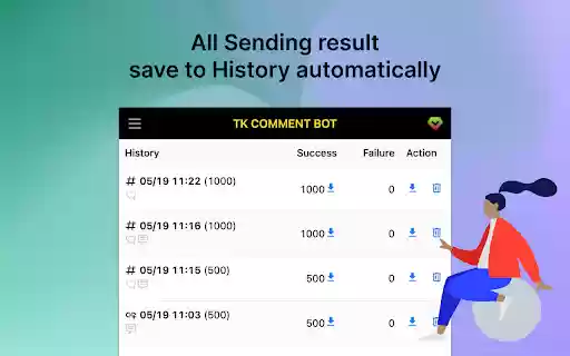 TikCommentBot Auto Comment  Like Bot  from Chrome web store to be run with OffiDocs Chromium online