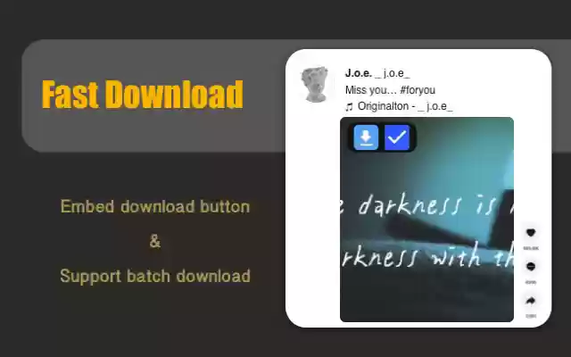 TikDown TikTok Video Downloader from Chrome web store to be run with OffiDocs Chromium online TikDown TikTok Video Downloader from Chrome web store to be run with OffiDocs Chromium online