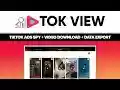 TikTok Ads Video Downloader  Data Export  from Chrome web store to be run with OffiDocs Chromium online