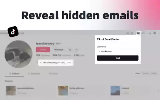 TikTok Email Finder for Instant Influencer Contact Info from Chrome web store to be run with OffiDocs Chromium online TikTok Email Finder for Instant Influencer Contact Info from Chrome web store to be run with OffiDocs Chromium online