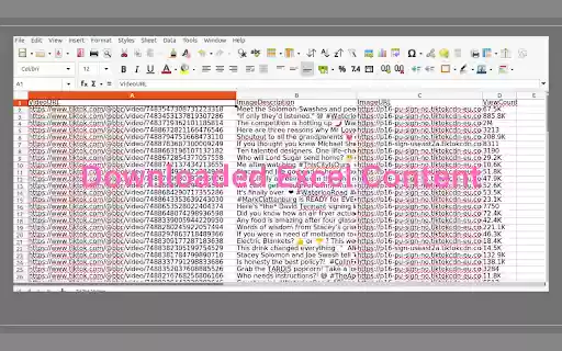 TikTok Video Exporter from Chrome web store to be run with OffiDocs Chromium online TikTok Video Exporter from Chrome web store to be run with OffiDocs Chromium online