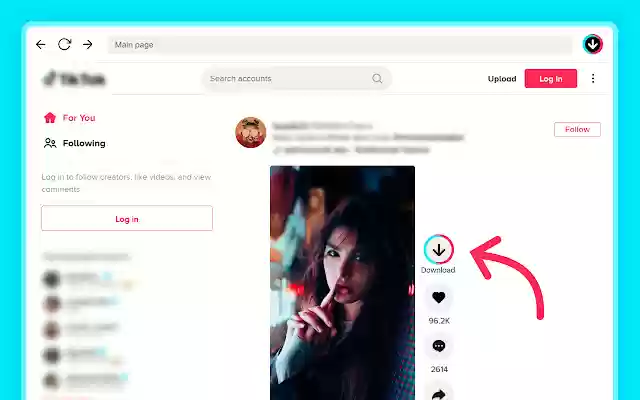 Penyimpan Video TikTok dari kedai web Chrome untuk dijalankan dengan OffiDocs Chromium dalam talian