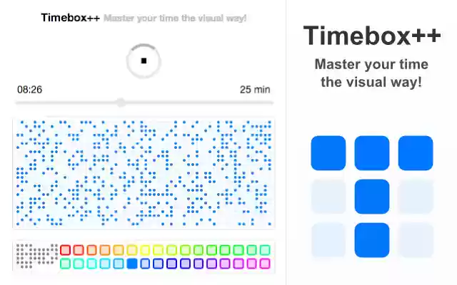 TimeBox  from Chrome web store to be run with OffiDocs Chromium online