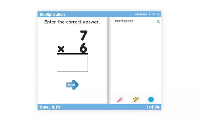 Timed Test: Multiplication Facts to 9 from Chrome web store to be run with OffiDocs Chromium online Timed Test: Multiplication Facts to 9 from Chrome web store to be run with OffiDocs Chromium online