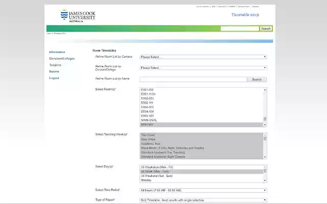 Timetable Exporter  from Chrome web store to be run with OffiDocs Chromium online
