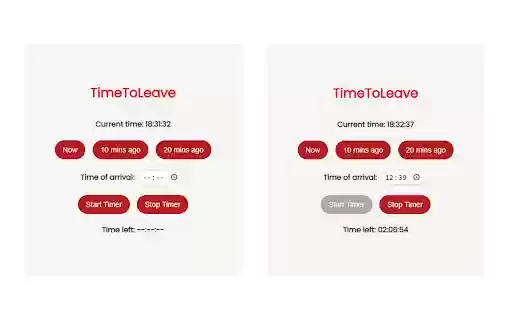 TimeToLeave from Chrome web store to be run with OffiDocs Chromium online TimeToLeave from Chrome web store to be run with OffiDocs Chromium online